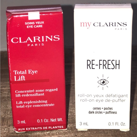 Clarins Skincare Clarins Total Eye Lift And Refresh Rollon Eye